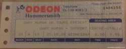 London Ticket 1989